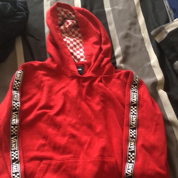 Red Vans Hoodie - Picture 2 of 4